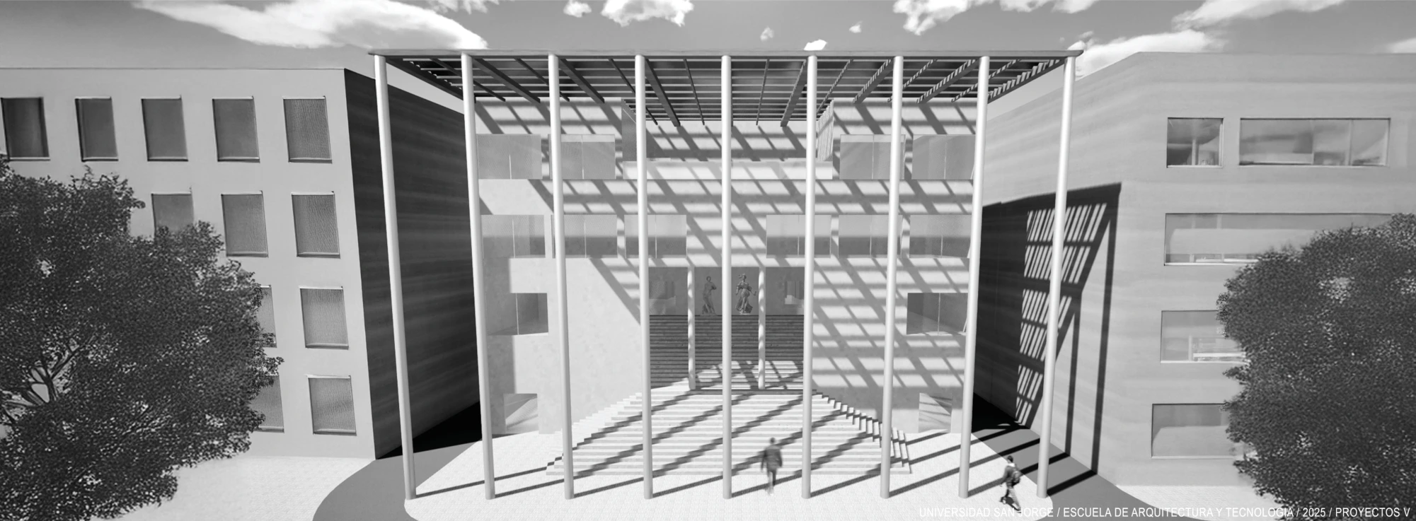 Conservatorio de la Muralla — Música, luz y estructura