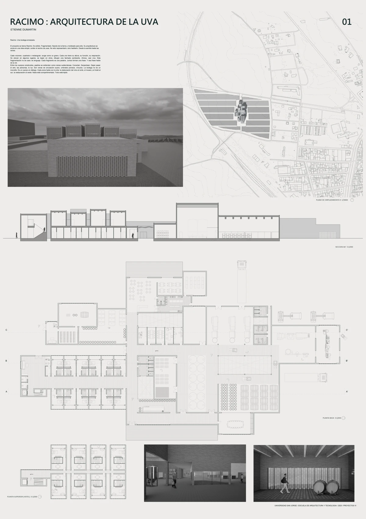 Racimo — Dosier completo · 01 / 03