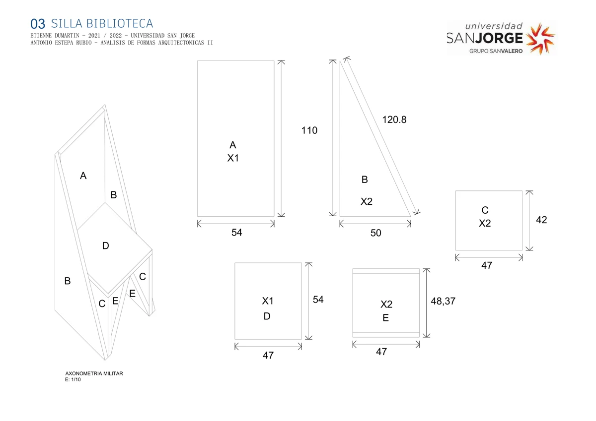 Silla Biblioteca — Dosier completo · 04 / 06