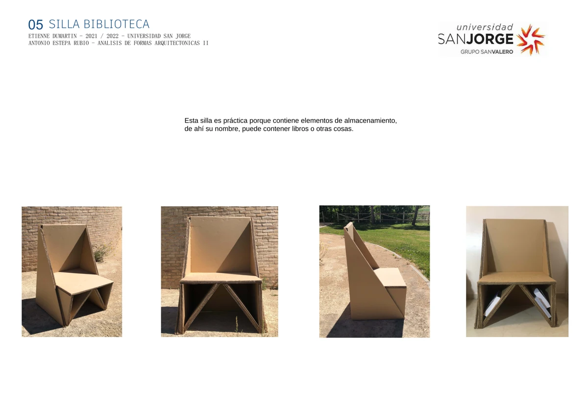 Silla Biblioteca — Dosier completo · 06 / 06